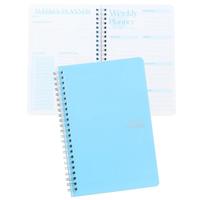 Carnet de notes A5 personnalisable 2025 2026, organiseur d'étude personnalisé, agenda quotidien, logo disponible, cuir, PVC, papier, tissu, PP