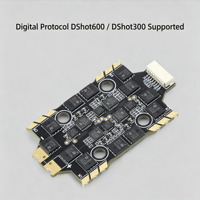 Contrôleur de vol HGLRC H743 8S MINI V1 avec ESC 60A 4-en-1 6S 8 bits MINI ESC 20*20mm pour drone de course FPV
