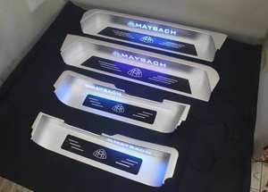 Pédale de bienvenue en alliage d'aluminium Série de luxe LOGO Personnalisé Convient pour les voitures Convient pour Ford T8 Convient pour Benz Vito - Product Image 6