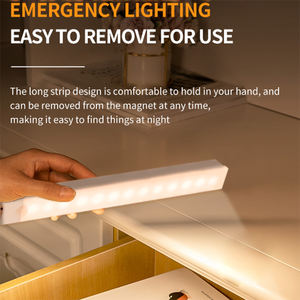 工厂USB可充电橱柜照明铝条厨房壁橱灯厨房用发光二极管运动传感器灯 - Product Image 4