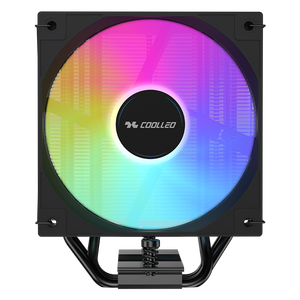 Enfriador de Aire para CPU COOLLEO B40 DIG BK ARGB V2, Compatible con <span class=keywords><strong>Intel</strong></span> LGA 115X/1200/1700/1851 y AM4 AM5, para Computadoras de Juego, TDP 220W - Product Image 3