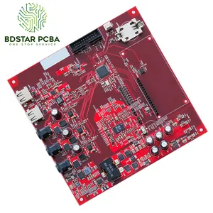 Produksi Papan Sirkuit Cetak Kustom Desain Purwarupa OEM Shenzhen PCB Elektronik SMT DIP Assembly PCBA