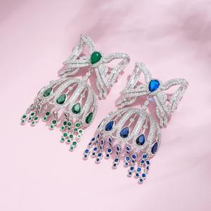 Broche de Lujo de Plata S925 con Borla y Lazo, Diseño de Linterna, para Vestido, Joyería de la Feria de París, Corsage para Dama, Broches de Joyería - Product Image 1