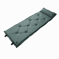 Matelas de camping gonflable en PVC de haute qualité, portable, léger, pliable, imperméable, 4 saisons, pour la randonnée et le trekking