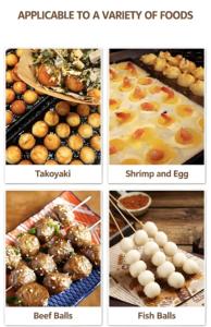 Diferentes Tipos de Máquinas para Takoyaki, Variedad de Modelos, Precios de Sartenes para Takoyaki - Product Image 5