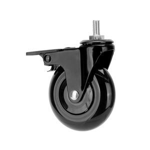 3 אינץ פו סיבוב גלגל caster עבור כיסא משרדי אוניברסלי שולחן עבודה שולחנות כיסוי אבק מחסה עבור סלון אוכל בית הספר ריהוט - Product Image 4