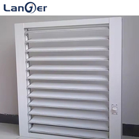 Prix d'usine Volets de plantation en aluminium et PVC de style simple pour volet de fenêtre persienne