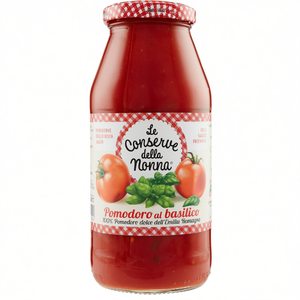 Conserve Della Nonna 500g Salsa per Insalata Confezione da 12 Pezzi Gusti Pomodoro e Basilico - Product Image 2