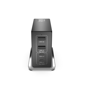 Sinrgan Tech — <span class=keywords><strong>chargeur</strong></span> GaN multifonction, Ports 2C 2A, 120W, Kit de voyage, de bureau en option, US/EU/AU/UK - Product Image 6