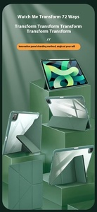 New iPad Mini 6/7 8.3-Inch Acrylic Private Mold Tablet <strong>Case</strong> with <strong>Automatic</strong> Sleep &amp; <strong>Pencil</strong> Holder 11x11 Model 002 - Product Image 3