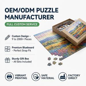 <span class=keywords><strong>Puzzle</strong></span> Personalizzato di Precisione Senza Rischi, 1000 Pezzi, Stampa a Colori Garantita, 20 Anni di Esperienza, Servizio Completo - Product Image 1