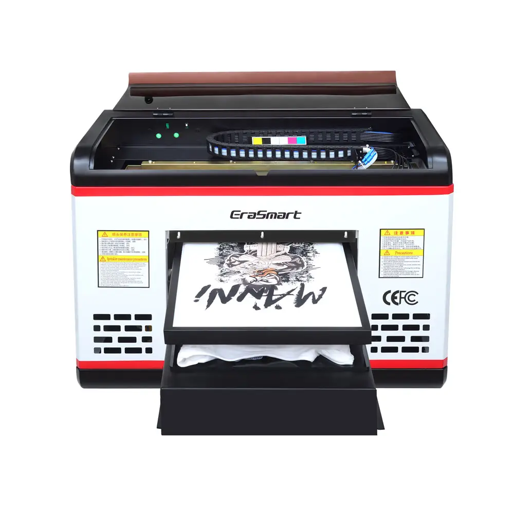 A3 size DTG Printer With 1390 head T-Shirt printer Directly printing on Textile T-Shirt DIY Printing For Selling