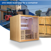 Dôme de sauna infrarouge, sauna infrarouge pour 4 personnes, sauna infrarouge lointain