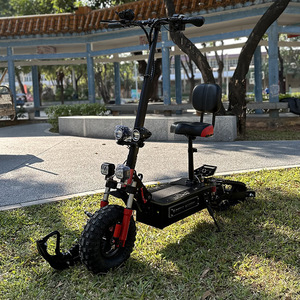 Scooter Eléctrico 36V con Marco de Acero, Sistema de Tracción para Nieve, Plegable, para Uso Todoterreno - Product Image 3