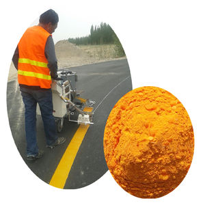 Asshto M249 Resina de petróleo de fusión en caliente Pintura de señalización vial Pintura termoplástica Amarillo Blanco - Product Image 3