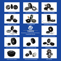 Embrague de Compresor de Aire Acondicionado para Automóvil de Alta Calidad OE para Kia Yuanjia Jiale, Embrague DOOWON 10PA17C-4PK-124, Fábrica Yixiang
