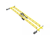 Grue à double poutre rigide KBK, système de grue légère modulaire, personnalisation modulaire légère pour atelier