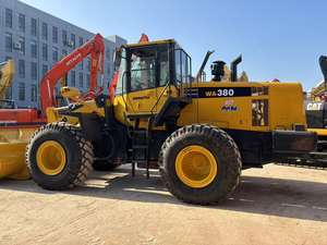 Chargeur frontal Komatsu WA380 d'occasion, d'origine japonaise, modèles WA380-3, WA380-5, WA380-6, WA470, à prix réduit - Product Image 4