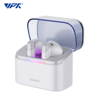 Écouteurs sans fil à réduction de bruit Bluetooth 5.4 Écouteurs stéréo basse sans fil avec micro à réduction de bruit ENC