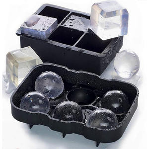 2025 nouveau cristal bac à glace boule fabricant moules whisky Cocktail <span class=keywords><strong>Bourbon</strong></span> qualité alimentaire sans BPA Premium Silicone bac à glaçons personnalisé - Product Image 5