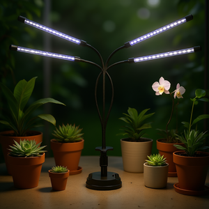 Lámpara de Cultivo LED IMounTEK de 80W de Espectro Completo, con Cuello de Cisne Ajustable y Regulable para Plantas de Interior - Product Image 3
