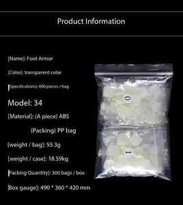 Venta caliente 550 piezas tamaño corto acrílico Artificial puntas de uñas de punta suave blanco/desnudo Prensa en salón de uñas belleza puntas de uñas - Product Image 4