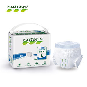 Vente en gros de culottes jetables ultra épaisses à usage médical Couches à tirer unisexes à absorption superbe pour les personnes âgées souffrant d'incontinence OEM/ODM - Product Image 1