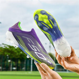 Botas de Fútbol Personalizadas al por Mayor para Hombre, Modelo F50, con Tacos Largos FG50, para Hombre y Niño, Zapatos Deportivos RONALDOS - Product Image 4