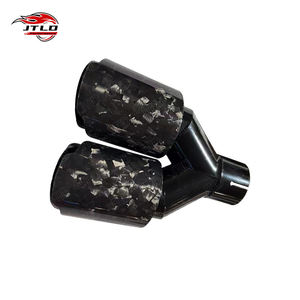 <span class=keywords><strong>Embout</strong></span> d'échappement en fibre de carbone brillante forgé pour la série <span class=keywords><strong>Akrapovic</strong></span> |   Tuyau d'échappement intérieur noir universel | Modification haut de gamme - Product Image 2
