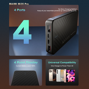 แบตเตอรี่สำรอง <span class=keywords><strong>Maimi</strong></span> Slim 10000mAh ชาร์จเร็<span class=keywords><strong>ว</strong></span> พร้อม PD 20W และ 22.5W สำหรับธุรกิจและการเดินทาง - Product Image 5