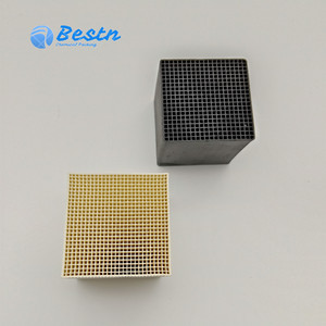 Tổ ong gốm chất xúc tác chất nền doc/DPF/SCR lớp phủ với PT PD RH xúc tác chuyển đổi cho Máy phát điện diesel - Product Image 6