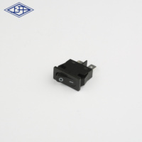 Haute qualité 6A 250V AC noir gris rouge vert rose interrupteurs à bascule 2 broches SPST 19.5*6.5mm petits interrupteurs à bascule