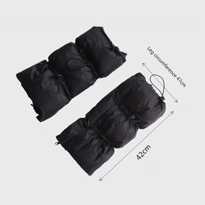 Wholesale Custom Hip Hop Style 90 Duck Down <strong>Leg</strong> <strong>Warmer</strong> Leggings <strong>Warmer</strong> Down Socks Winter Women Y2K <strong>Fur</strong> <strong>Leg</strong> <strong>Warmers</strong> - Product Image 4