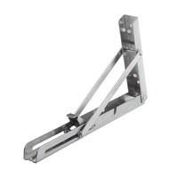 Support triangulaire pliable en acier inoxydable pour four à micro-ondes, support de type K, fabriqué en Chine