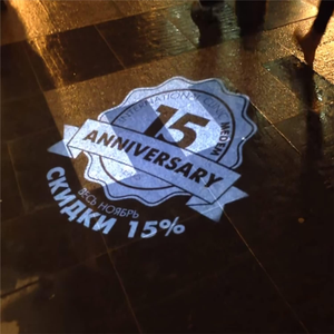 Lámpara de Proyección de Logotipos, Iluminación para Tiendas, Publicidad en Escaparates, Letrero Luminoso de Piso, Lámpara de Proyección de Texto - Product Image 5