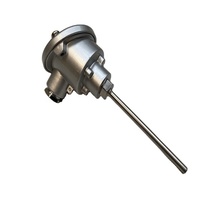 Sonda Tamaño 6*100mm Rtd Pt100 Sensor de temperatura Termopar con transmisor