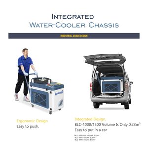 Máquina de Limpieza y Eliminación de Óxido con Láser de Fibra, 1500W-3000W, Refrigeración por Agua, Motor de Acero Inoxidable, Nueva - Product Image 6