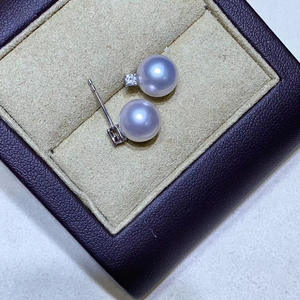 ต่างหูเงินแท้ S925 สำหรับทำเครื่องประดับมุก DIY ตัวเรือนเปล่าสำหรับใส่ไข่มุกขนาด 6-7 มม. ประเภทสินค้า ต่างหูมุก-22166 - Product Image 1