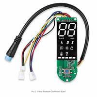Carte de circuit d'affichage du tableau de bord à 3 fils Pro 2, compatible avec le panneau d'instrument LED du scooter électrique Pro 2