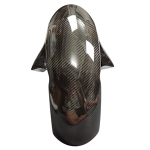 Parafanghi Moto in Fibra di Carbonio 3K 100% Secca, Parafango Anteriore, Accessori Moto per Yamaha YZF R1M 2015-2025 - Product Image 2