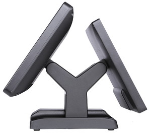 Système <span class=keywords><strong>de</strong></span> point <span class=keywords><strong>de</strong></span> vente (PDV) Windows <span class=keywords><strong>avec</strong></span> écran tactile capacitif double <span class=keywords><strong>de</strong></span> 15 pouces, <span class=keywords><strong>caisse</strong></span> <span class=keywords><strong>enregistreuse</strong></span> pour restaurant, supermarché, commerce <span class=keywords><strong>de</strong></span> détail, en <span class=keywords><strong>stock</strong></span> - Product Image 4