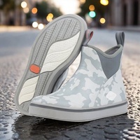Bottes de pluie YL487 en néoprène imperméables antidérapantes pour hommes, idéales pour la pêche et les activités de plein air (vente en gros)