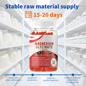 Gomitas de Glicinato de Magnesio con Bajo MOQ, Optimizadas para FBA, con COA y Pruebas de Terceros, Marca Privada OEM para Marcas de Comercio Electrónico - Product Image 3