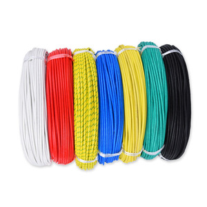 Cables Eléctricos 1007 AWG, Cable y Alambres Aislados de PVC Resistentes al Fuego, 300V, 30, 28, 22, 20, 18, OEM, Alta Tensión, Construcción, 1 Núcleo, T/T 30% - Product Image 6