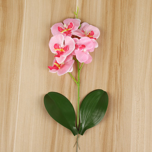 ดอกกล้วยไม้ฟาแลนนอปซิสประดิษฐ์สีขาวนม ขนาด 12x35 ซม. จาก Yiwu Datuo Florist สำหรับตกแต่งภายใน - Product Image 4