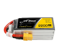 Batterie Lipo ACE Tattu 2200mah 4S 45C pour drone FPV et avion FPV en stock