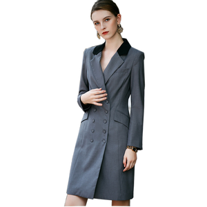 slim fit dress slacks Elvira White Blazer Mini Dress for Graduations & Wedding Guests