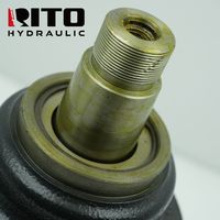 Bomba de Engranajes con Motor de Ventilador Hidráulico RITO 708-7W-00021, Motor de Ventilador para Excavadora