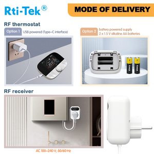 <span class=keywords><strong>Thermostat</strong></span> Wi-Fi Tuya Smart Home au design moderne 2,4 GHz pour chaudière murale à <span class=keywords><strong>gaz</strong></span>, chauffage au sol hydronique pour appartement, prise murale - Product Image 5