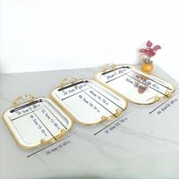 Grensoverschrijdende Europese stijl plantenpatroon licht luxe metalen fruit schaal snack snoep decoratief ornament voor huis woonkamer